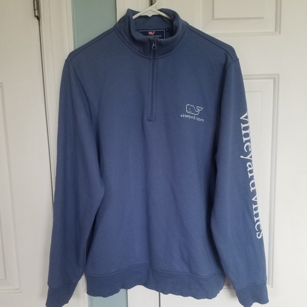Men's Vineyard Vines Dutch Blue 1/4 Zip Pullover